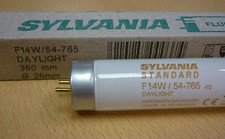 SYLVANIA F14W/54-765 DAYLIGHT Leuchtstofflampe 14W 765 T8 360 x 26mm Tageslicht