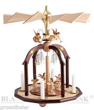 Engel Pyramide mit Glasglocken