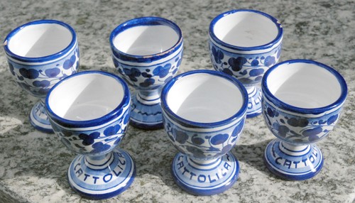Eierbecher deruta keramik - deruta,