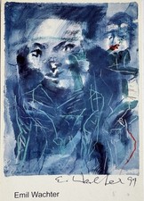 Emil Wachter signiert +2012