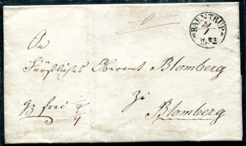 Preussen 1852 barntrup - preussen, nach