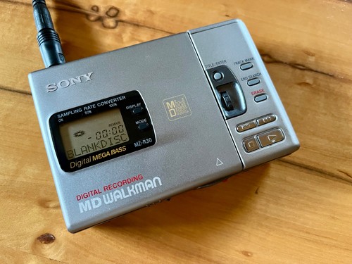 Sony mini disc - sony, mz-r