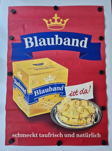 Plakat blauband margarine - blauband,