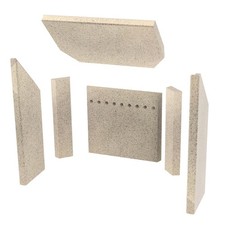 Innenauskleidung Vermiculite komplett Kaminofen Fireplace Paris Prag Ersatzteile