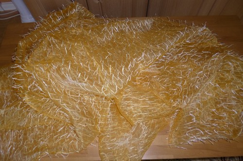 Stoff organza dekostoff - organza,