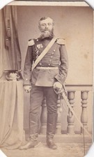 CDV Major im Ulanen-Regiment (1. Brandenburgisches) Nr. 3 Orden u.a. EK 1870/71