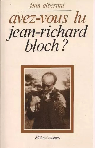 Avez vous jean richard - avez-vous, lu