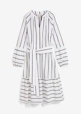 Midikleid aus reiner Baumwolle