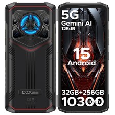 DOOGEE Blade20 Play Android 15 Rugged Smartphone 32GB+256GB 10300mAh 5G-Netz