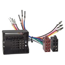 Universal Radioadapter Quadlock auf ISO frei steckbar Audi VW Skoda Seat Opel