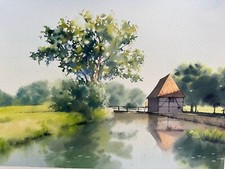 Originales Gemälde, Aquarell