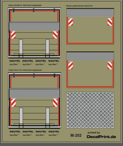 Decals satz - decals,