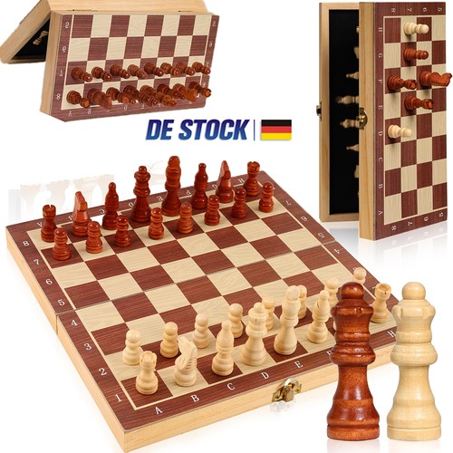 Schachspiel holz einfache - schachspiel,