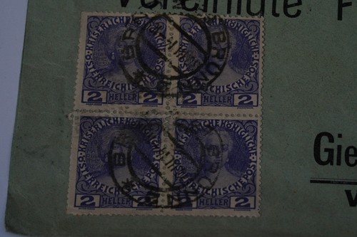 Alter briefumschlag mit - alter,