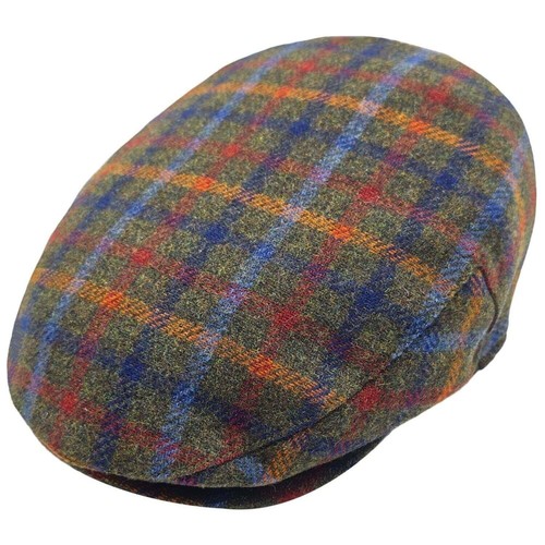 Tweed flatcap aus - flatcap,