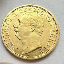 *** 20 Mark Gold, Anhalt