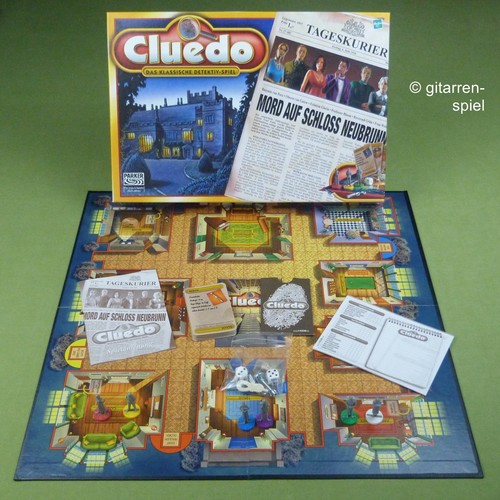 Cluedo komplett top das - 1a,