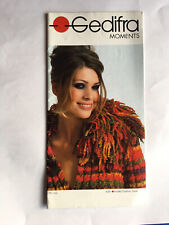  Gedifra Moments 634 für Fashion Trend Strickheft Anleitungen für 13 Modelle 