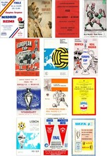 EUROPEAN CUP FINALS PROGRAMME