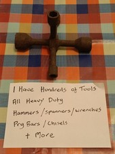 Altes Stahlbolzen / Mutter Werkzeug