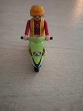 Playmobil Motorroller Mit Fahrerin