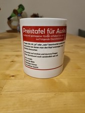 Tasse Mit Aufschrift