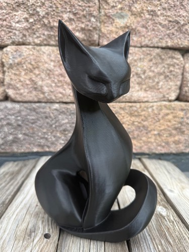 Dekofigur katze 28cm - dekofigur,