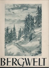 Zeitschrift : Bergwelt Zeitschrift für Wanderer und Bergsteiger : 1946 Mitte Mär