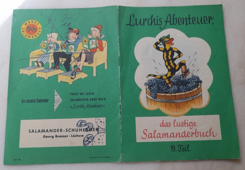 Lurchis abenteuer salamander - abenteuer,