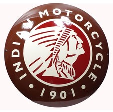 Schild INDIAN MOTORCYCLE Logo