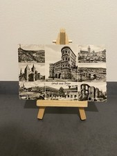 Vintage Postkarte Gruß aus Trier, Multiview, Dom, Porta Nigra, Markt, 1959