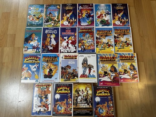 107 vhs disney und - und, kinderfilme