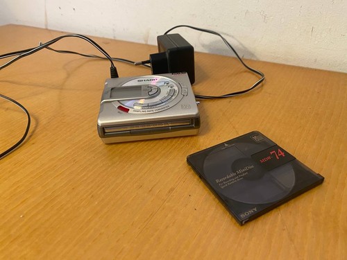 Sharp mini disc recorder - recorder, md-