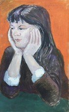 Karl Adser 1912-1995 Sitzendes