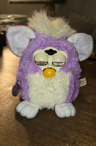 1999 furby baby purple - baby, and