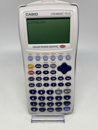 Casio cfx 9850gc plus - casio,