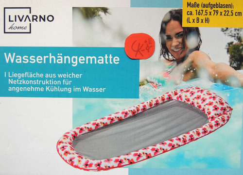 Wasserhängematte wasserliege - wasserhängematte,
