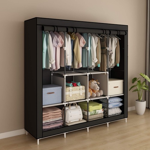 Kleiderschrank stoffschrank - kleiderschrank,