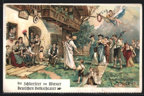 Künstler vorhang im - vorhang,