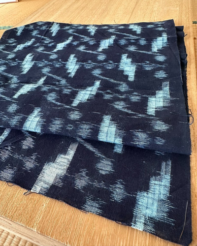 Japanischer kasuri indigo - japanischer,