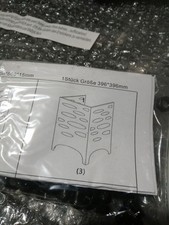 Feuerschale Huelva, ca. 50 x 40 x 40 cm, Stahl, schwarz