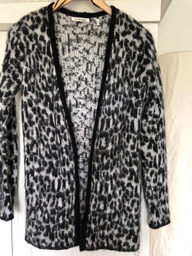 Strickjacke leopardenmuster - strickjacke,