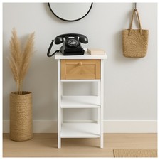 Beistelltisch Weiß mit