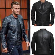 Men's Beckham leather jacket