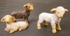 Krippenfiguren drei Lämmer 20cm