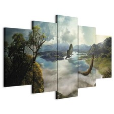Wandbild 5 tlg Landschaft