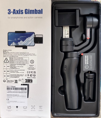 Gimbal achsen handheld - f8,