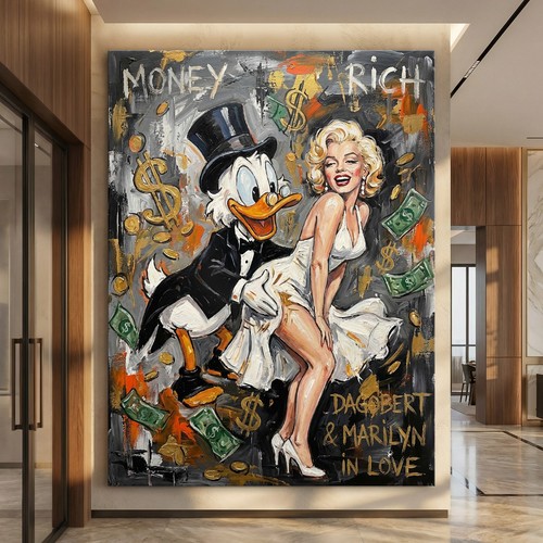 Marilyn monroe und donald - marilyn, duck