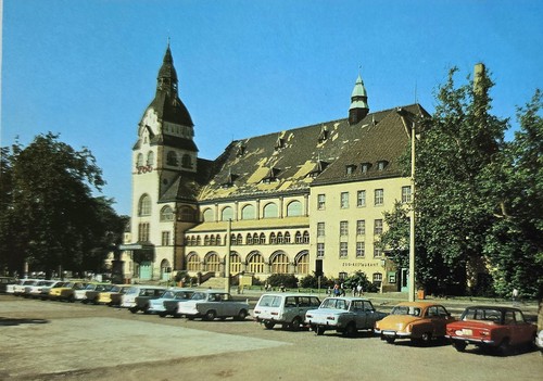 Leipzig kongresshalle zoo - ak,