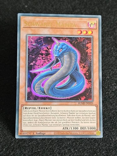 Schwarze mamba - yu-gi-oh!,